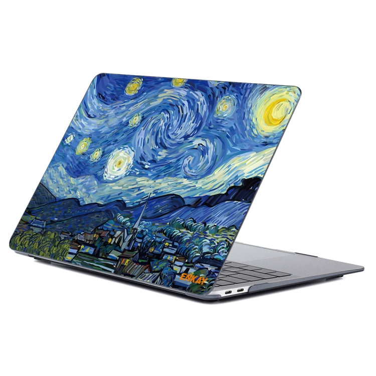 For MacBook Air 13.3 inch A2179 / A2337 ENKAY Hat-Prince Natural Series Laotop Protective Crystal Case(Starry Night) - free shipping - PMC Jewellery - Order now!