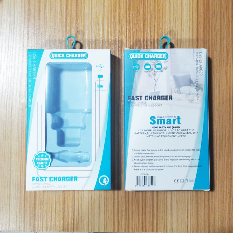 PD03 20W PD3.0 + QC3.0 USB Charger with Type-C to 8 Pin Data Cable, US Plug(Black) - USB Charger by PMC TechLife | Online Shopping South Africa | PMC TechLife | Buy Now Pay Later Mobicred