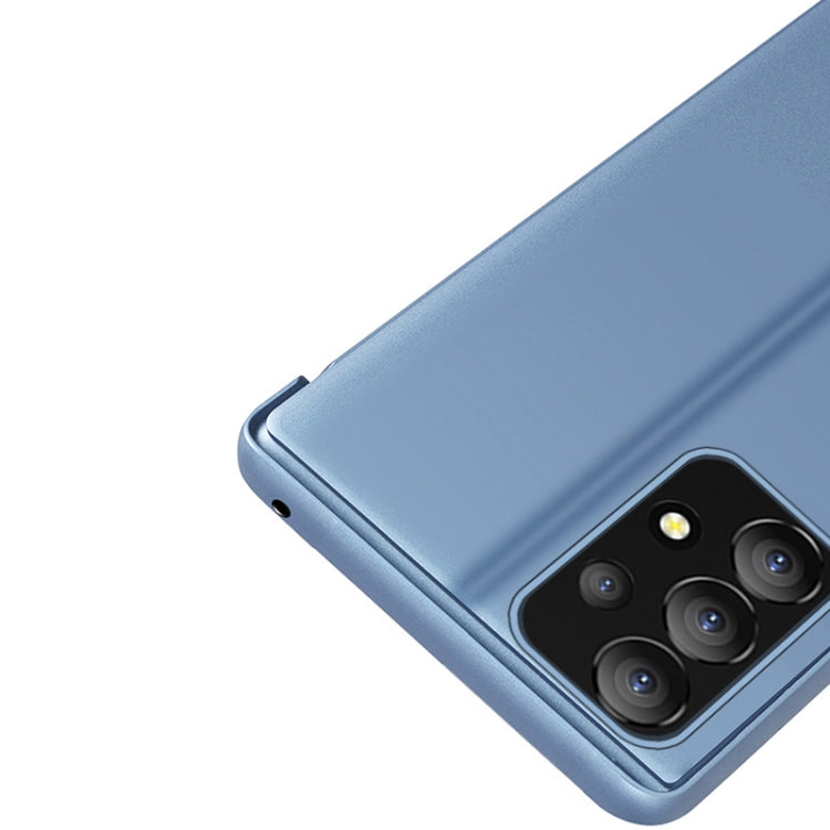 For Samsung Galaxy A53 5G Plated Mirror Flip Leather Case with Holder(Purple Blue) - free shipping - PMC TechLife - Order now!