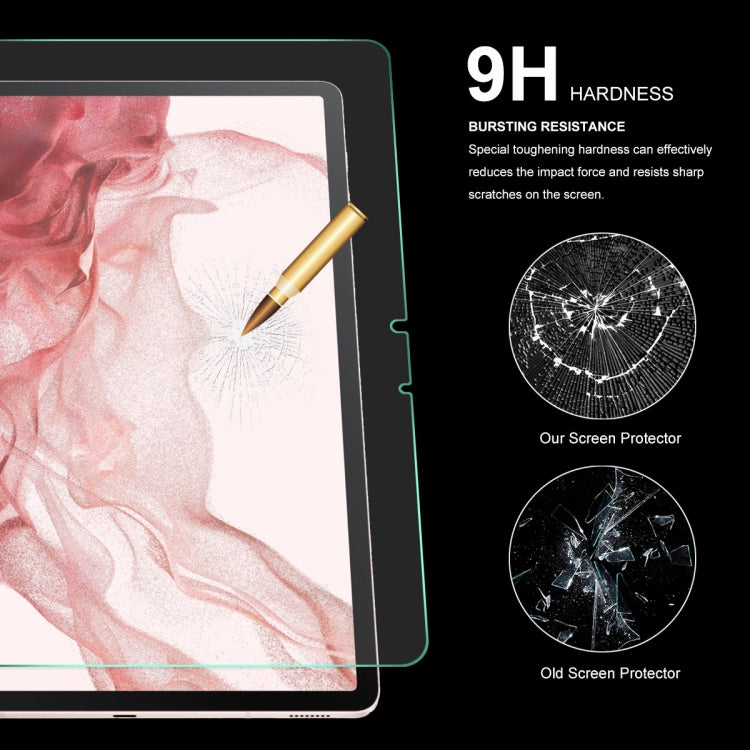 1 PCS For Samsung Galaxy Tab S8 11.0 X700 / X706 ENKAY 0.33mm Explosion-proof Tempered Glass Film