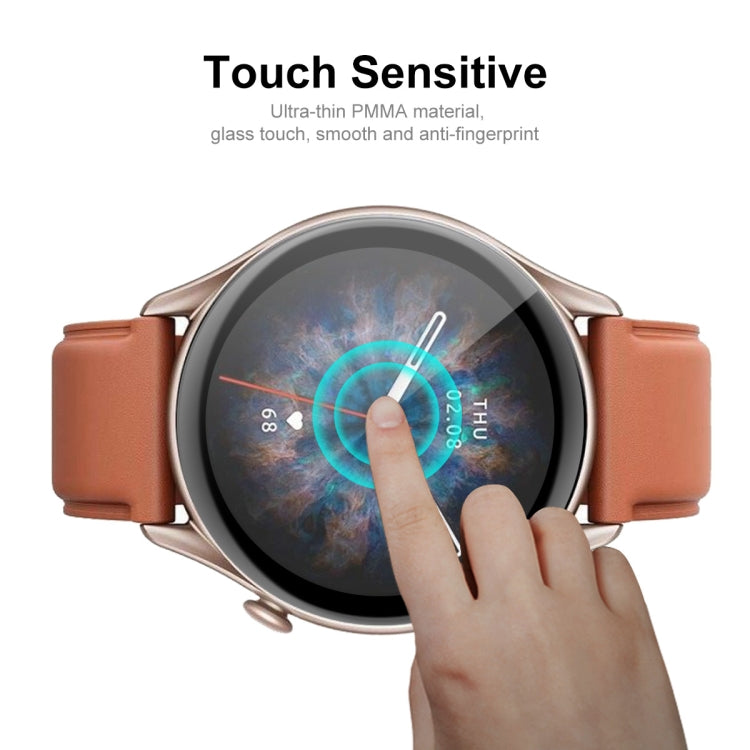 2 PCS ENKAY 3D Full Coverage Soft PC Edge + PMMA HD Screen Protector Film For Amazfit GTR 3 Pro - free shipping - PMC Jewellery - Order now!