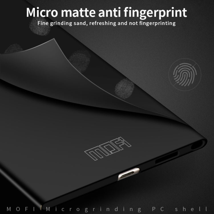 For Samsung Galaxy S22 Ultra 5G MOFI Frosted PC Ultra-thin Hard Case(Blue)