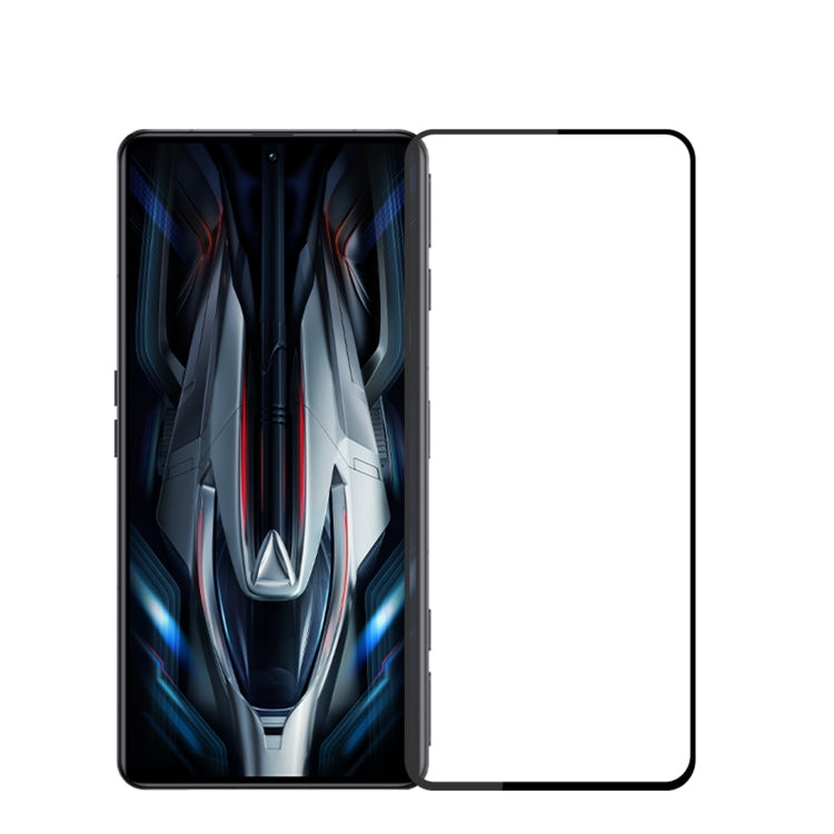 For Xiaomi Poco F4 GT MOFI 9H 2.5D Full Screen Tempered Glass Film(Black) - by MOFI | Online Shopping South Africa | PMC Jewellery | Buy Now Pay Later Mobicred