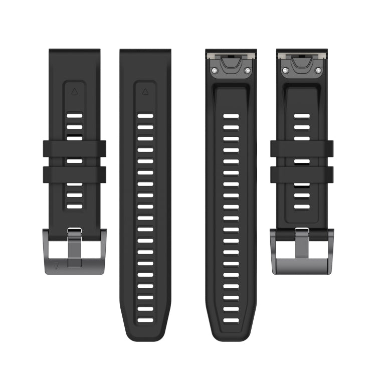 Compatible with Garmin Fenix 7S Solar 20mm Silicone Solid Color Watch Band(Dark Blue) - free shipping - PMC TechLife - Order now!