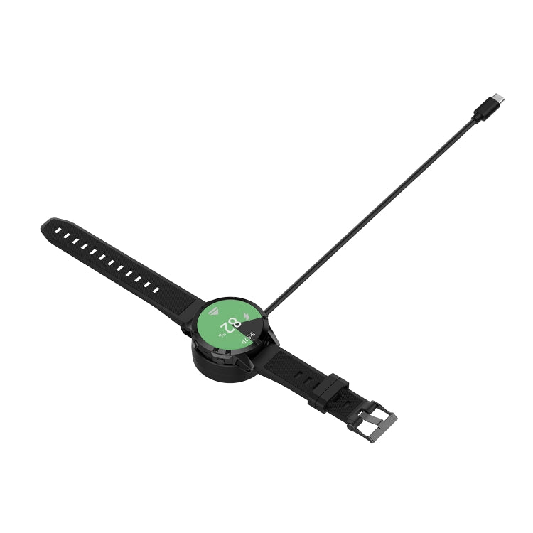 Compatible with Garmin EPIX 2 Type-C / USB-C Interface Watch Charger With Data Function(Black) - Charger by PMC Jewellery | Online Shopping South Africa | PMC Jewellery | Buy Now Pay Later Mobicred