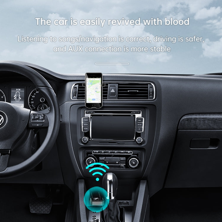 C51 Car Bluetooth 5.1 Audio Receiver Support NFC / Calls / TF Card / MP3 Playback