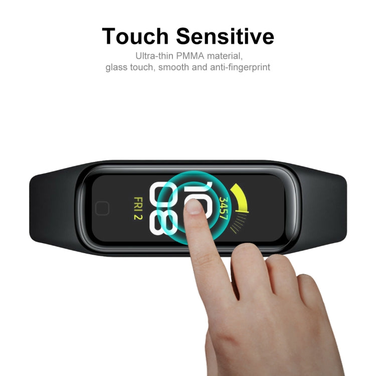 2 PCS For Samsung Galaxy Fit 2 ENKAY Hat-Prince 3D Full Coverage Soft PC Edge + PMMA HD Screen Protector Film
