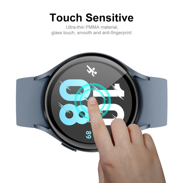 5 PCS For Samsung Galaxy Watch5 44mm ENKAY 3D Full Coverage PC + PMMA HD Screen Protector Film