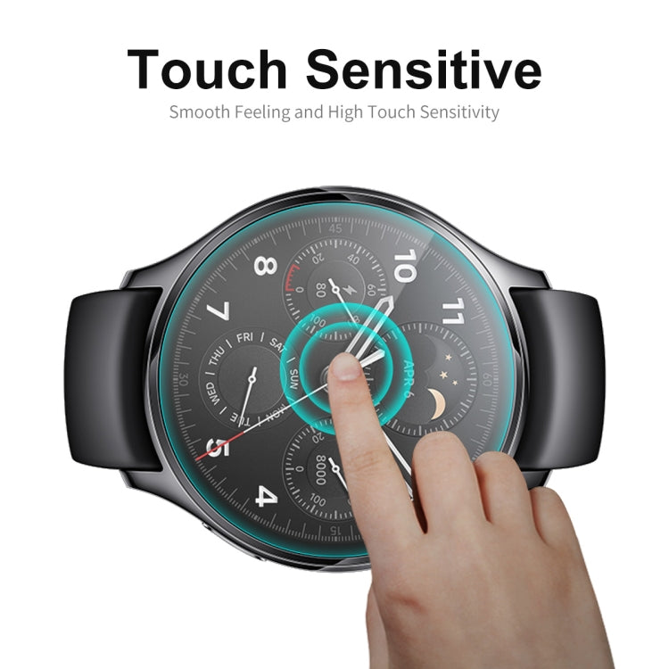 5 PCS For Xiaomi Watch S1 Pro ENKAY 0.2mm 9H Tempered Glass Screen Protector Film
