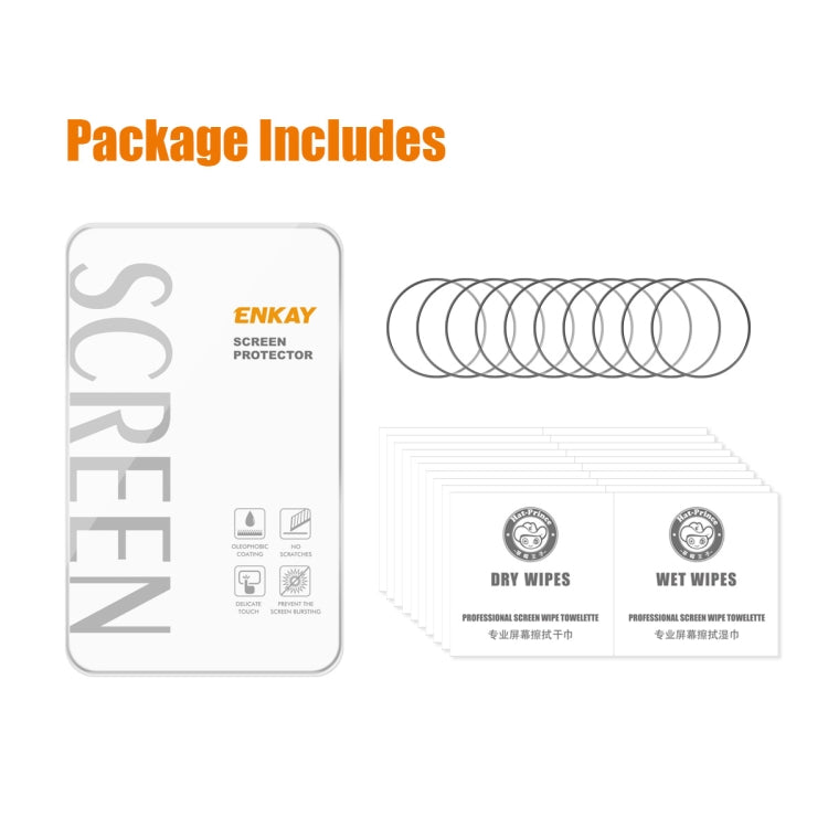 10 PCS For Samsung Galaxy Watch5 Pro 45mm ENKAY 3D Full Coverage HD Screen Protector Film - free shipping - PMC Jewellery - Order now!