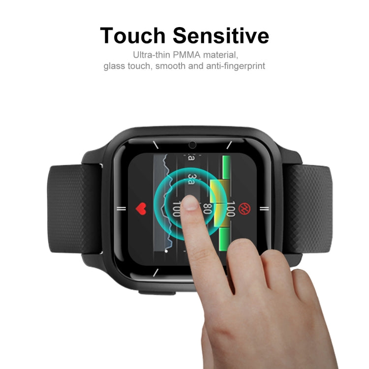 10 PCS Compatible with Garmin Venu SQ 2 ENKAY 3D Full Coverage Soft PC Edge + PMMA HD Screen Protector Film(Sport Version)