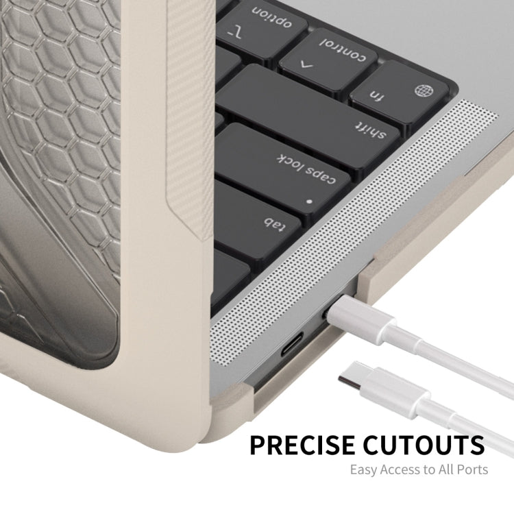 For MacBook Pro 13.3 A1706/A1989/A2159 ENKAY Hat-Prince 3 in 1 Protective Bracket Case Cover Hard Shell with TPU Keyboard Film / Anti-dust Plugs, Version:EU(Grey)