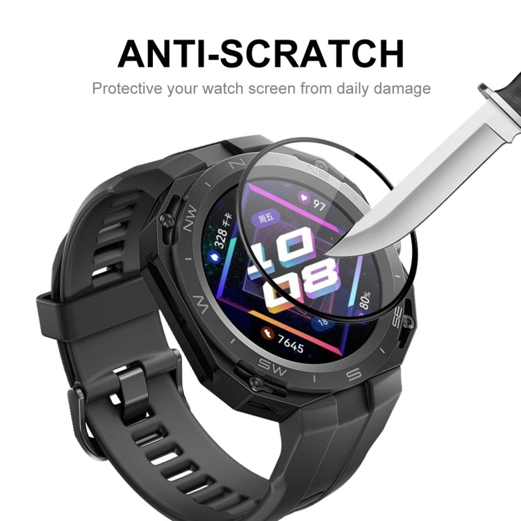 10pcs For Huawei Watch GT Cyber ENKAY 3D Full Coverage Soft PC Edge + PMMA HD Screen Protector Film