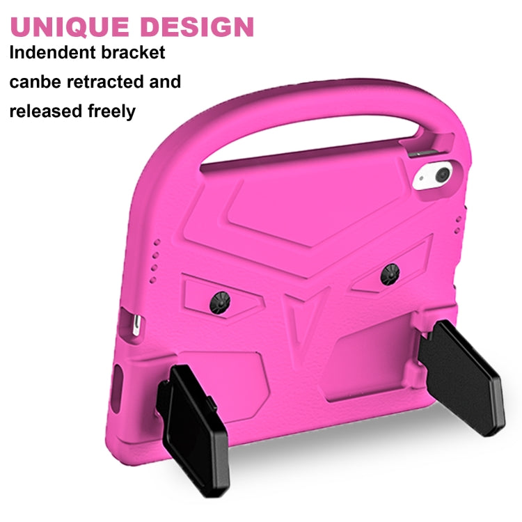 For iPad 2025 / 2022 Sparrow Style Shockproof Kickstand EVA Tablet Case(RoseRed)