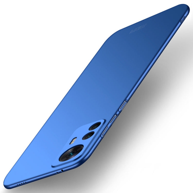 For Xiaomi 12T / Redmi K50 Ultra MOFI Micro Frosted PC Ultra-thin Hard Case(Blue) - free shipping - PMC Jewellery - Order now!