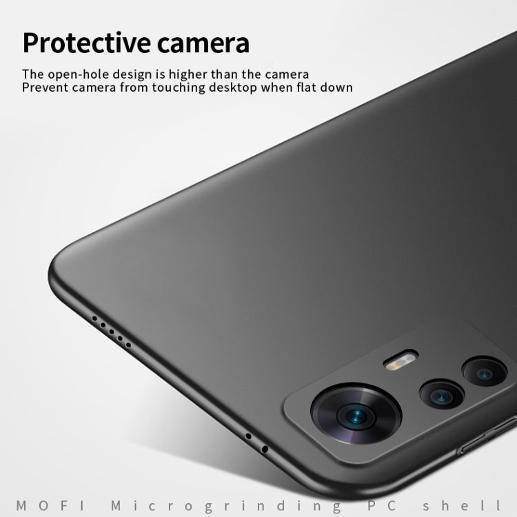 For Xiaomi 12T / Redmi K50 Ultra MOFI Micro Frosted PC Ultra-thin Hard Case(Blue) - free shipping - PMC Jewellery - Order now!