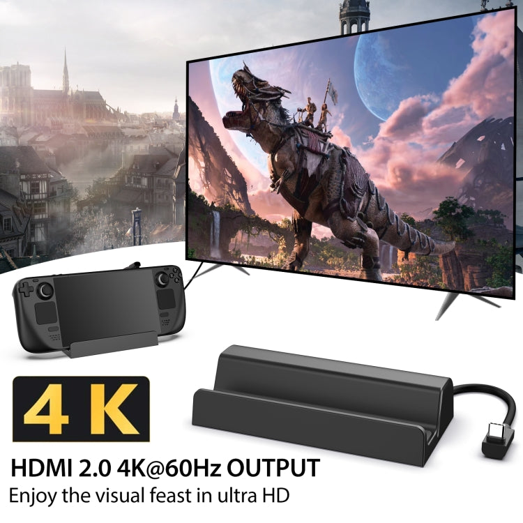 For Steam Deck Expansion Dock Charging Dock Charging Dock HDMI Gigabit Network Port Converter - free shipping - PMC Jewellery - Order now!