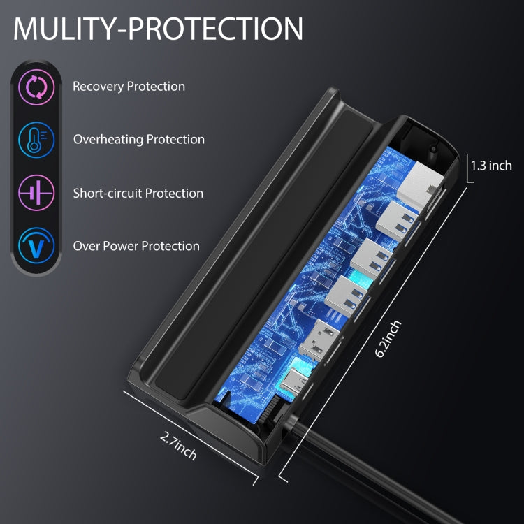 For Steam Deck Expansion Dock Charging Dock Charging Dock HDMI Gigabit Network Port Converter - free shipping - PMC Jewellery - Order now!