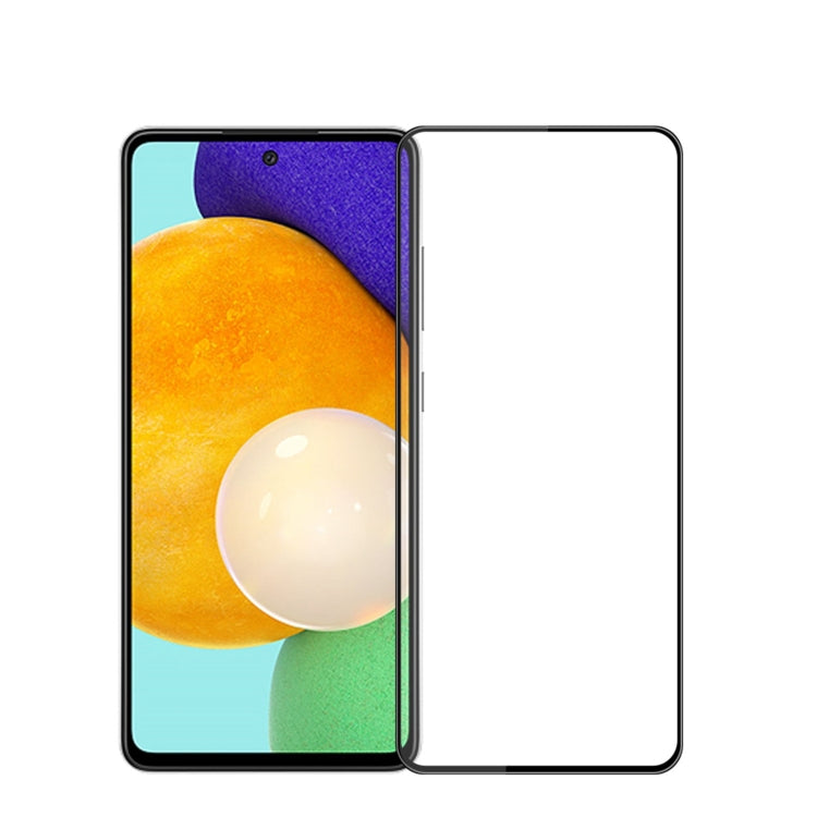 For Samsung Galaxy A54 PINWUYO 9H 3D Curved Explosion-proof Tempered Glass Film(Black)
