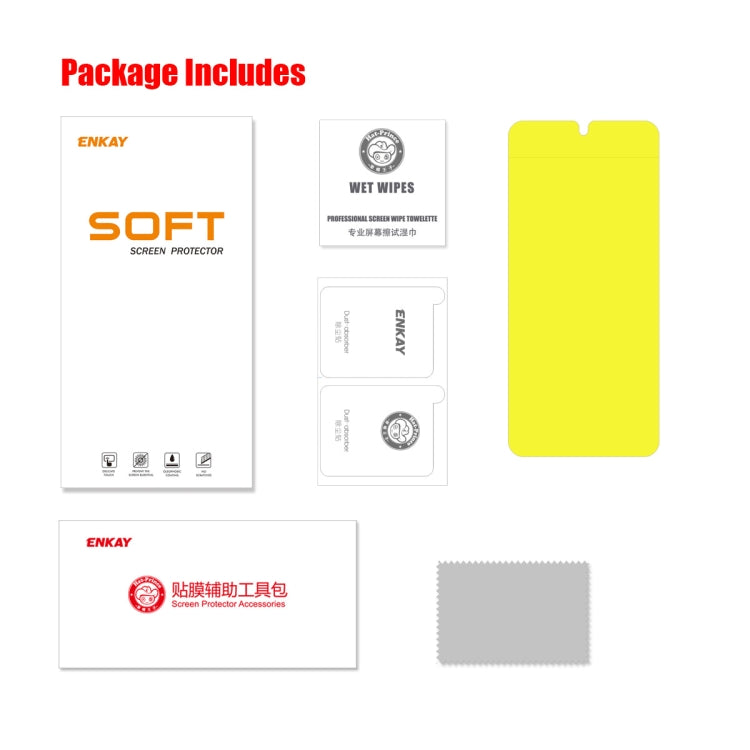 For Xiaomi 12T / 12T Pro ENKAY Hat-Prince Full Glue Explosion-proof Soft Hydrogel Film
