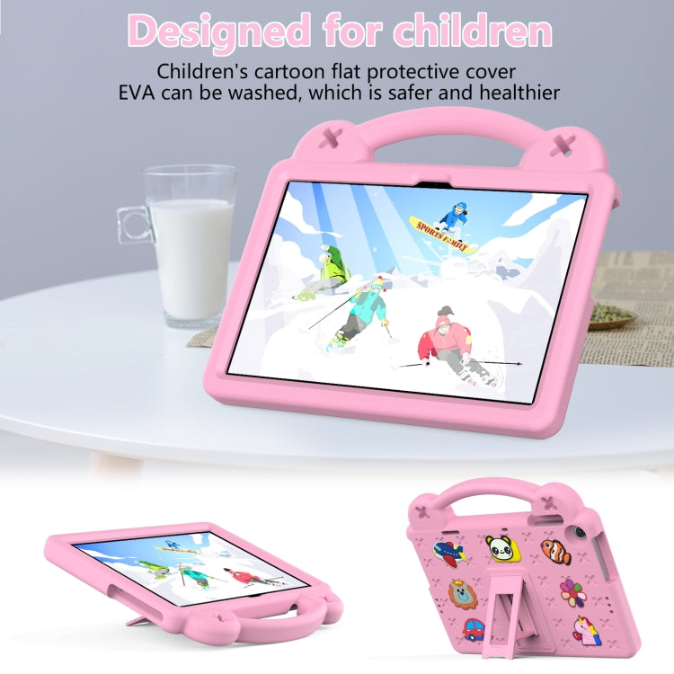 For Lenovo Tab M10 3rd Gen TB328FU / TB328XU 2022 10.1 Handle Kickstand Children EVA Shockproof Tablet Case(Pink) - free shipping - PMC Jewellery - Order now!