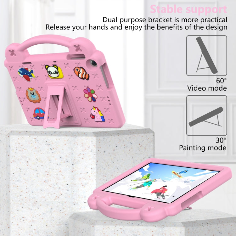 For Lenovo Tab M10 3rd Gen TB328FU / TB328XU 2022 10.1 Handle Kickstand Children EVA Shockproof Tablet Case(Pink) - free shipping - PMC Jewellery - Order now!