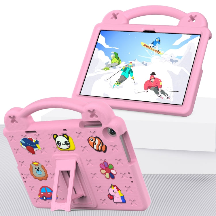 For Lenovo Tab M10 3rd Gen TB328FU / TB328XU 2022 10.1 Handle Kickstand Children EVA Shockproof Tablet Case(Pink) - free shipping - PMC Jewellery - Order now!