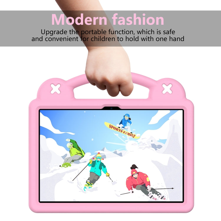 For Lenovo Tab M10 3rd Gen TB328FU / TB328XU 2022 10.1 Handle Kickstand Children EVA Shockproof Tablet Case(Pink) - free shipping - PMC Jewellery - Order now!