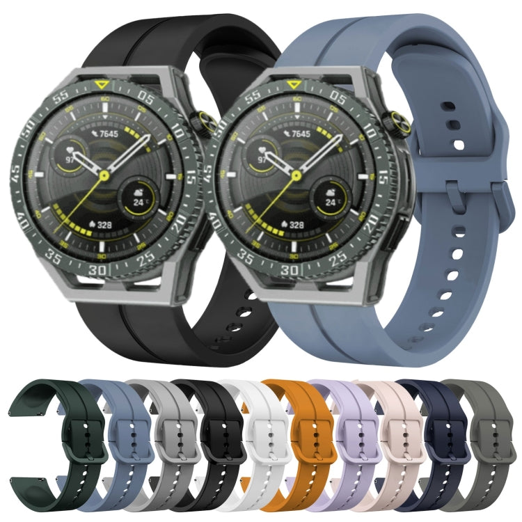 For Huawei Watch GT 3 SE 22mm Loop Silicone Watch Band(Black) - Watch Bands by PMC Jewellery | Online Shopping South Africa | PMC Jewellery | Buy Now Pay Later Mobicred