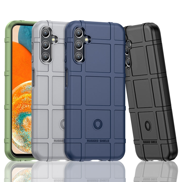 For Samsung Galaxy A24 4G Full Coverage Shockproof TPU Phone Case(Blue)