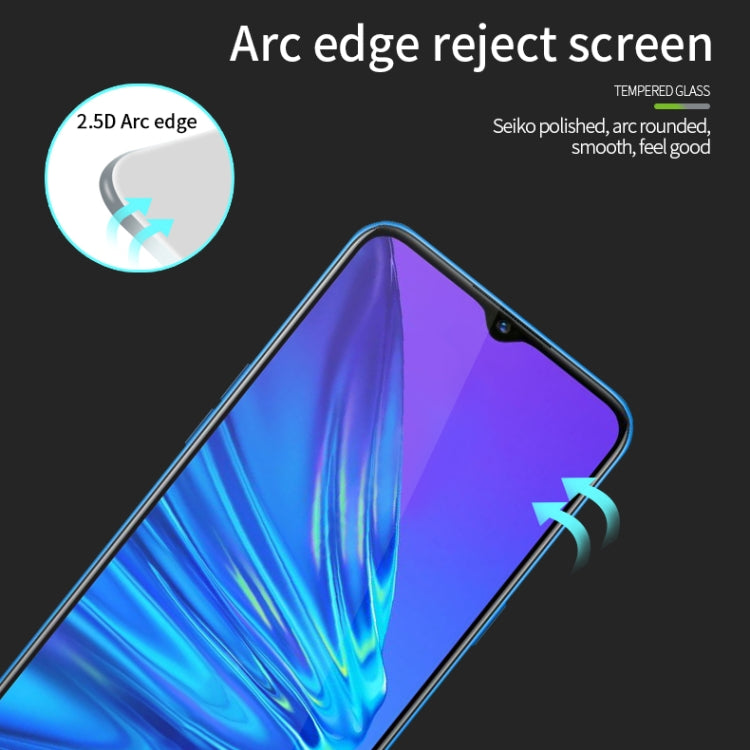 For OPPO A78 PINWUYO 9H 2.5D Full Screen Tempered Glass Film(Black)