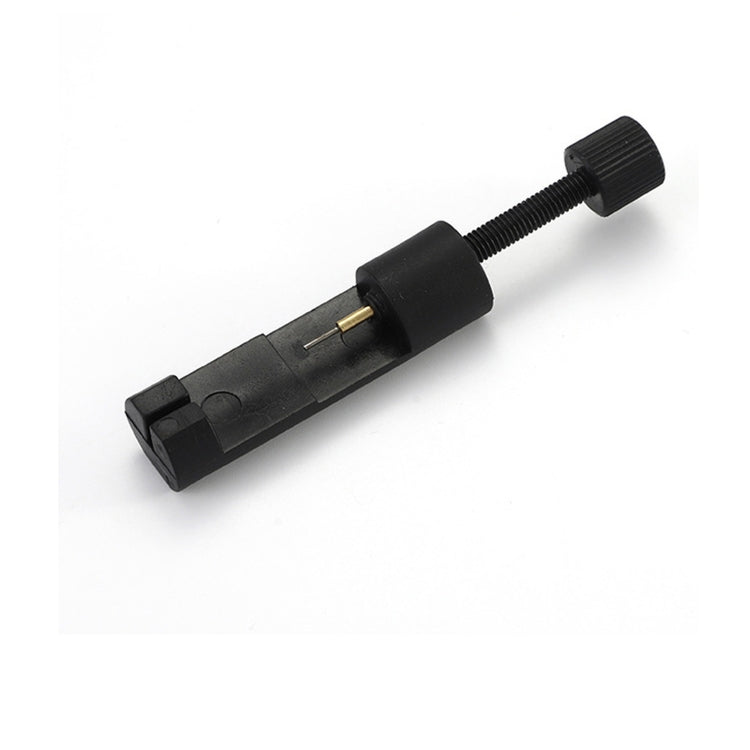 For Huawei Watch GT3 Pro 46mm Five Bull Half Round Stainless Steel Watch Band + Strap Removal Tool(Black)