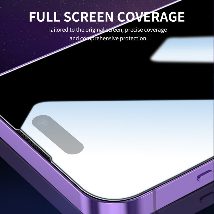 For iPhone 14 Pro Max ENKAY Hat-Prince 25 Degree Privacy 8K UHD AGC Tempered Glass Film