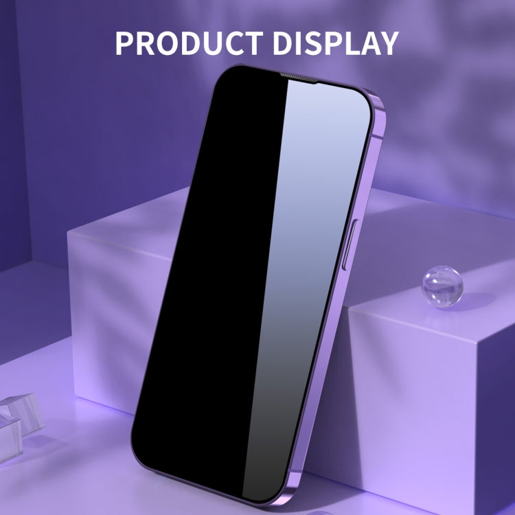 For iPhone 14 Pro Max ENKAY Hat-Prince 25 Degree Privacy 8K UHD AGC Tempered Glass Film