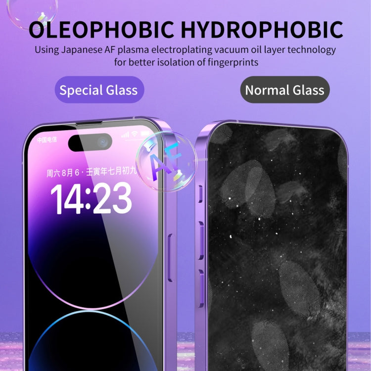 For iPhone 12 Pro Max ENKAY Hat-Prince 0.1mm Ultrathin Anti-reflection Special Glass Film