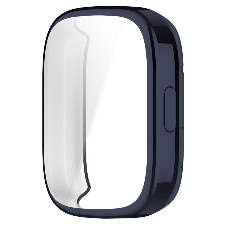 For Redmi Watch 3 Lite TPU Fully Enclosed Watch Protective Case(Midnight Blue)