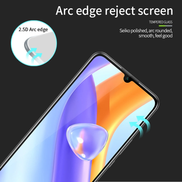 For Huawei Enjoy 60 PINWUYO 9H 2.5D Full Screen Tempered Glass Film(Black)