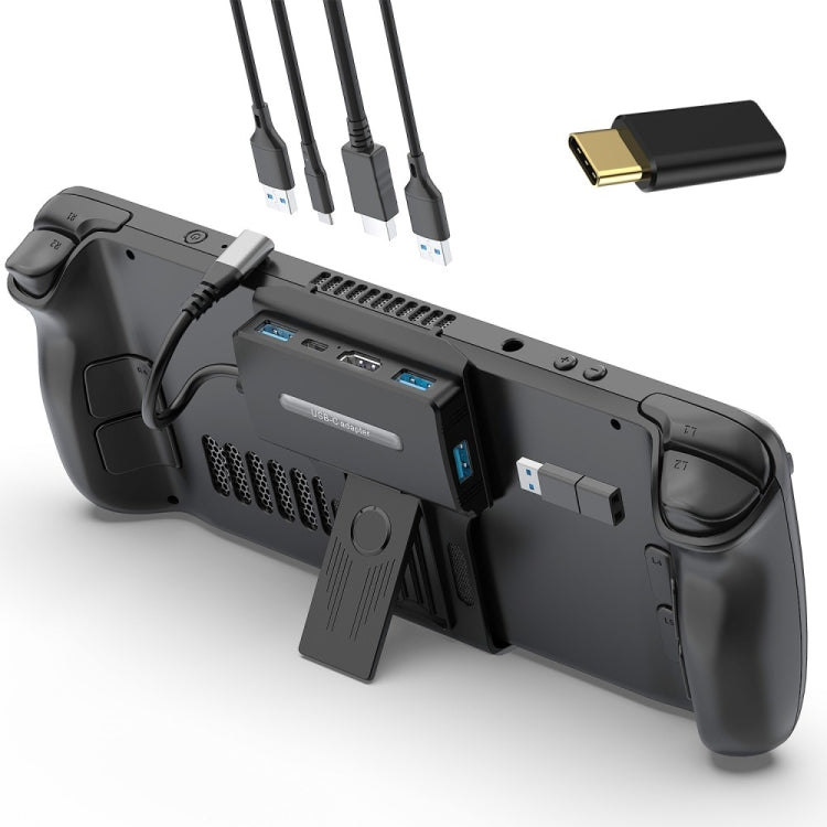 V266 For Steam Deck 5 in 1 Bracket Docking Station Charging Base Support 4K/60Hz USB3.0 - free shipping - PMC Jewellery - Order now!