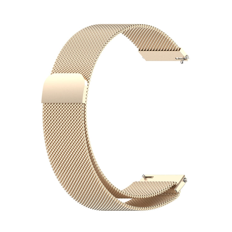 For Huawei Watch GT4 41mm Milan Magnetic Steel Mesh Watch Band(Champagne) - Watch Bands by PMC Jewellery | Online Shopping South Africa | PMC Jewellery | Buy Now Pay Later Mobicred