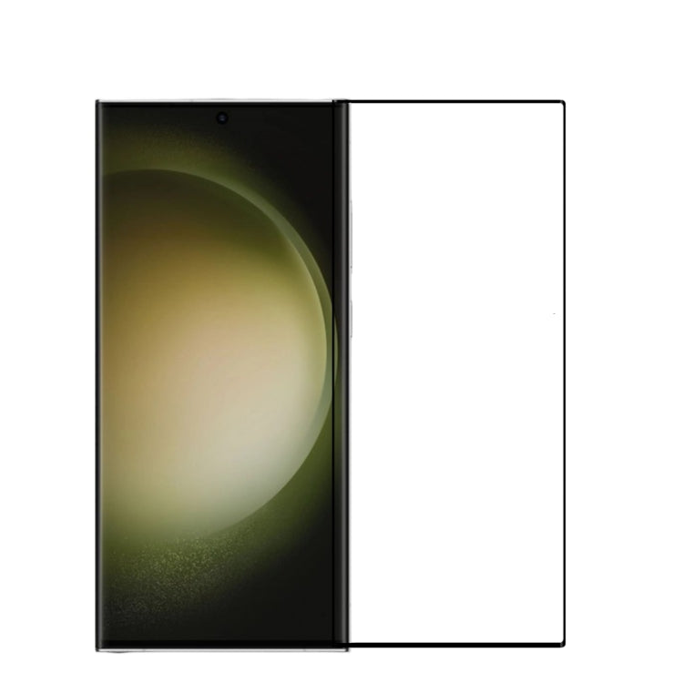 For Samsung Galaxy S24 Ultra 5G MOFI 9H 3D Hot Bending Tempered Glass Film(Black)
