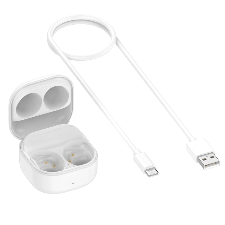 For Samsung Galaxy Buds FE(R400) Wireless Earphone Charging Box(White) - Other Accessories by PMC Jewellery | Online Shopping South Africa | PMC Jewellery | Buy Now Pay Later Mobicred