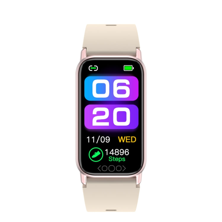 TK72 1.47 inch Color Screen Smart Watch, Support Heart Rate / Blood Pressure / Blood Oxygen / Blood Sugar Monitoring(Beige) - free shipping - PMC Jewellery - Order now!