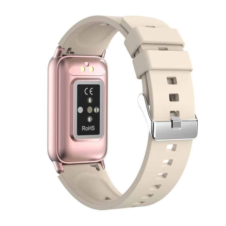 TK72 1.47 inch Color Screen Smart Watch, Support Heart Rate / Blood Pressure / Blood Oxygen / Blood Sugar Monitoring(Beige) - free shipping - PMC Jewellery - Order now!
