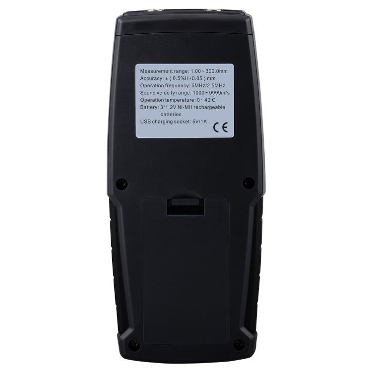 Wintact WT130A Digital Ultrasonic Thickness Gauge Meter Tester USB Charging Digital Thickness Metal Tester High Precision - free shipping - PMC Jewellery - Order now!
