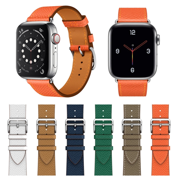 For Apple Watch 3 / 2 / 1 Generation 38mm Universal Leather Cross Band(Gray)