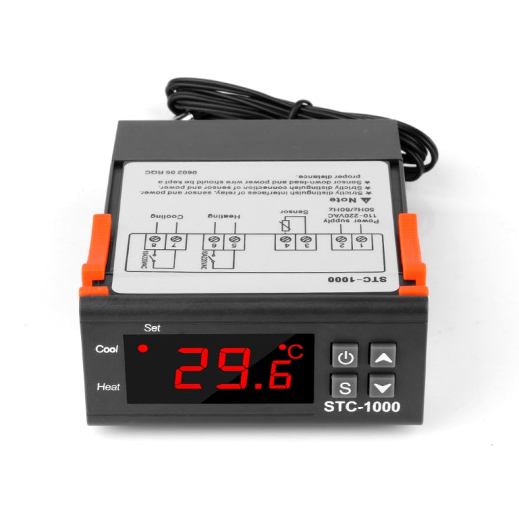 STC-1000 24V Digital Temperature Controller LED Temperature Regulator Thermostat for Incubator Relay 10A Heating and Cooling - Thermostat & Thermometer by PMC Jewellery | Online Shopping South Africa | PMC Jewellery | Buy Now Pay Later Mobicred