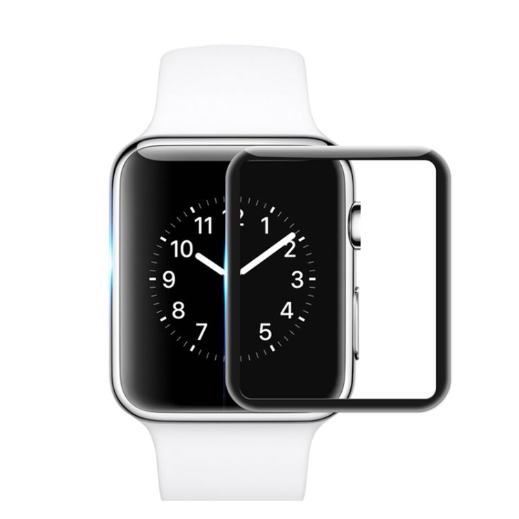 For Apple Watch series 5 / 4 44mm 2pcs mocolo 0.33mm 9H 3D Round Edge Tempered Glass Film