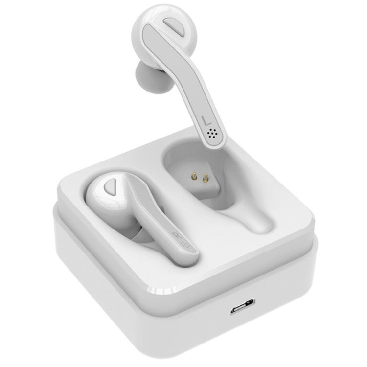 T88 Mini Touch Control Hifi Wireless Bluetooth Earphones TWS Wireless Earbuds with Charger Box(White)