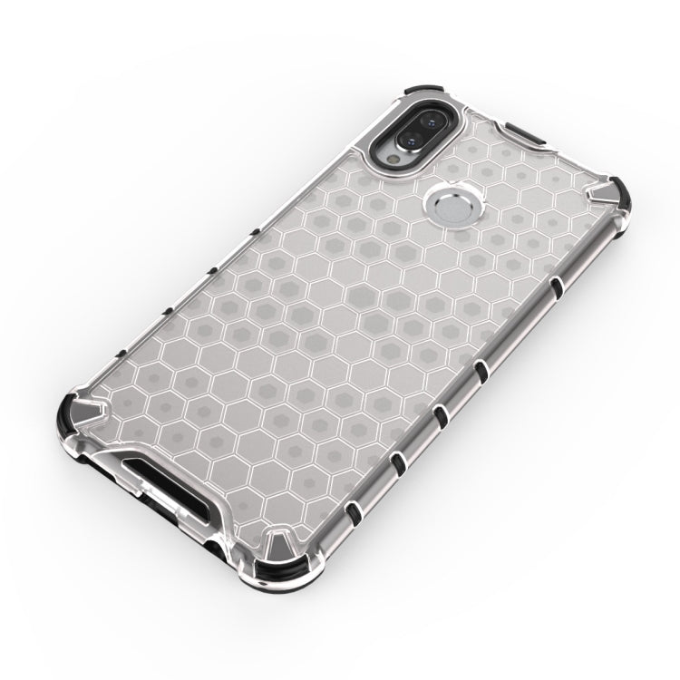 For Huawei Nova 3i Shockproof Honeycomb PC + TPU Case(Blue)
