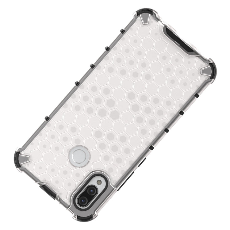 For Huawei Nova 3i Shockproof Honeycomb PC + TPU Case(Blue)